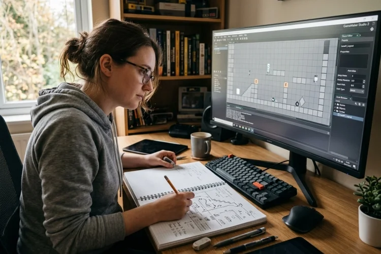 How to Plan a 2D Game Level Before Building It