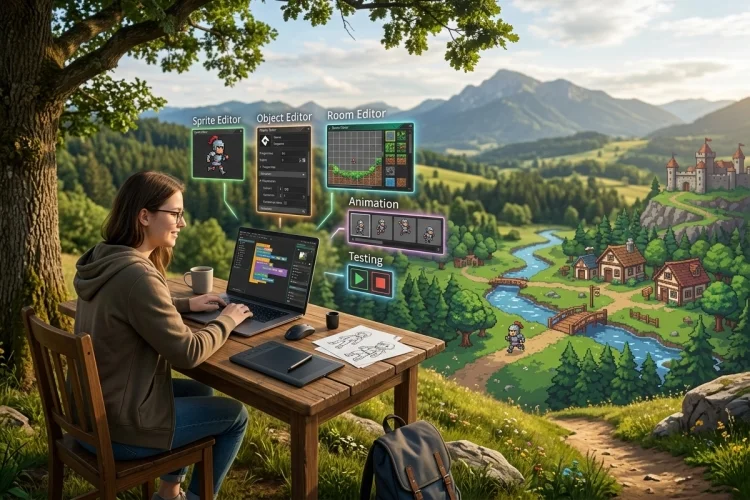 Why GameMaker Is a Great Engine for 2D Game Development